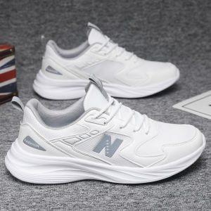 Couple White Shoes Summer Breathable Mesh Surface Shoes 2024 New Trendy All-Match Men Casual Sneaker