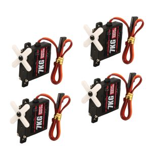NEEBRC 7KG PDI-HV2107MG Mini Digital Servo Metal Gear High Torque 6-7.4V Core Motor for RC Fixed Wing Airplane Model Toy Parts