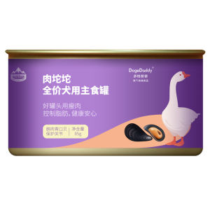 DogeDaddy Dog Food Wet Canned Main Course for Puppies And Adults Starch Free Hydration Supplement Grain Free Potato Free Bean Free Gel Free