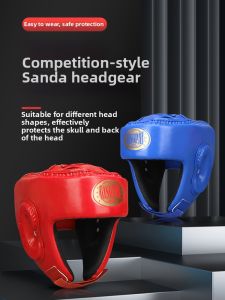 GINGPAI | Full-Coverage Jaw Protection Boxing Helmet