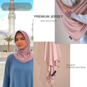 Daily Hijab Jannah Instan Singkat | Bergo dengan Pet Jilbab Langsung Slup Anti Ribet Rania Hijab