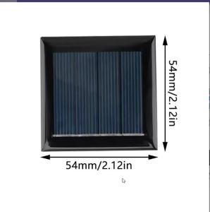 5pcs/lot Mini Solar Panel 2V/1.5V/3V/5V 120/150/130/60Ma Solar Adhesive Drip Board With Wires Outdoor Waterproof Charge Board