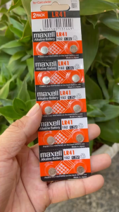 Vỉ Pin Maxell LR41 / AG3 /192 Dạng Cúc Áo - Hàng Chính hãng - Dùng cho máy tính đèn đồ chơi và các thiết bị cùng thông số