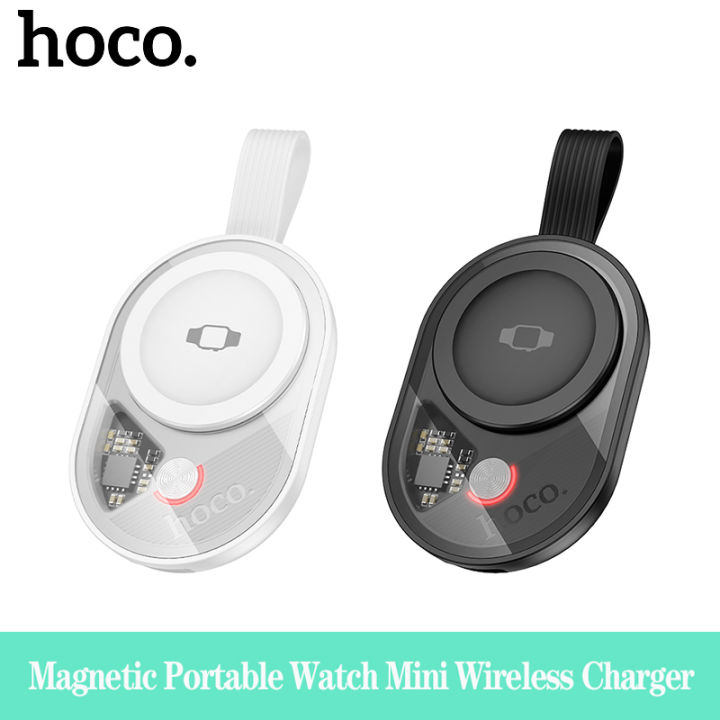 Bộ sạc không dây đồng hồ HOCO CW60 2.5W Cáp sạc di động từ tính USB-C cho iWatch1-10/Ultra,Đế sạc không dây mini dòng SE