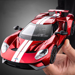 1: 24 quy mô Ford GT thể thao Car Racing xe hợp kim mô hình xe mô hình đúc đồ chơi cho quà sinh nhật cho bé trai trẻ em Đồ chơi bộ sưu tập xe hơi