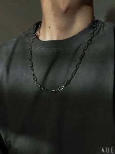 KALUNG PRIA WANITA TITANIUM MODEL RANTAI LINK PRIA WANITA ANTI KARAT