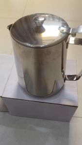 [HCM]Ca Đánh Sữa inox Có Nắp 1L5