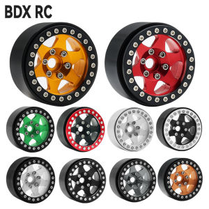 Mâm Xe Beadlock Kim Loại 1.9 Inch Dành Cho Xe RC Crawler 1/10 Axial RBX10 SCX10 90046 Capra TRX4 RedCat D90 6 Chấu Phụ Kiện Nâng Cấp