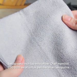Olaif Daily Multi-Purpose Microfiber Cloth - Kain Lap Mikrofiber 3pcs