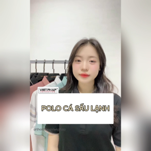 Áo Polo Nam VIỆT PHÁP Form Luxury – Thun Cá Sấu Lạnh lịch lãm sang trọng 50060