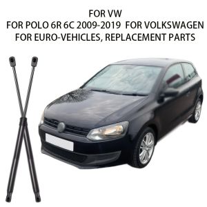2pcs Rear Tailgate Boot Gas Struts For VW Polo 6R 6C 2009-2019 6R6827550A For Volkswagen