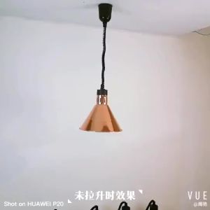 Lampu Heater: Pemanas Lampu Penghangat Ayam & Makanan Hanging Electric Heat Lamp Buffet/Restoran