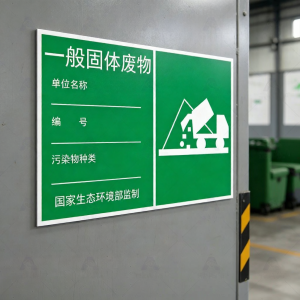 RUIKELAIXIANG | Biển Báo Cảnh Báo Điểm Thải Chất Thải Môi Trường Có Thể Tùy Chỉnh