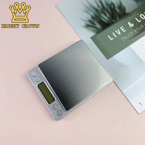 Bright Crown Timbangan Dapur MinI Elektronik 3kg / Digital Display LED Digital Mini Scale 3KG Akurat