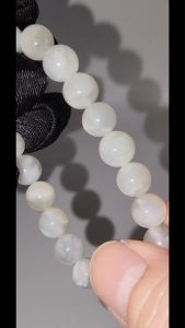 (SG Seller Ready Stocks) High Grade Natural Green Moonstone Bracelet 9mm+ 高级天然绿月光石手链 9+毫米