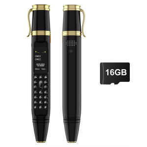 SERVO | SERVO BM111 Pen Mobile Phone Dual SIM Standby Camera Bluetooth Dialer FM Radio Magic Voice 1800mAh Cellphone Handwriting Pen Fan