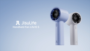 【สินค้าเข้าใหม่】JisuLife Handheld Fan Life10s พัดลมแบบพกพา พัดลมมือถือ ความจุแบตเตอรี่ 5000mAh อายุการใช้งานแบตเตอรี่สูงสุด 28 ชั่วโมง จอแสดงผล พัดลมมือถือ  พัดลม พัดลมjisulifeของแท้