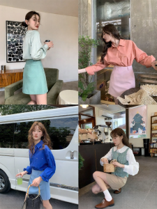 NIHAOKANONG | Chân Váy Midi A-line Cao Waist dành cho Người Bé