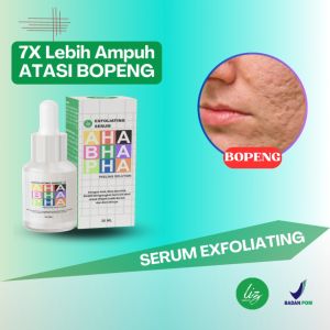 BPOM Serum Exfoliating Peeling AHA BHA PHA Serum Penghilang Bopeng Bekas Jerawat Ampuh Permanen