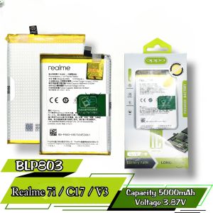 BATERAI ORIGINAL REALME BLP803/REALME 7I/C17/V3/ BATTERY BATRE