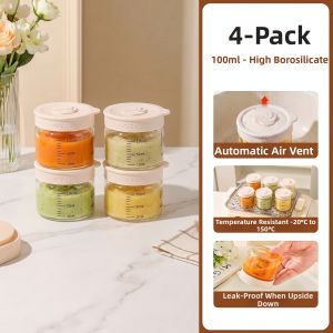 Ankou | Heat Resistant Sealed Baby Food Storage Containers