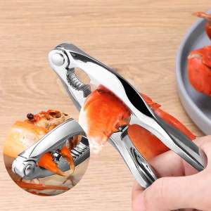 15.2cm Stainless Steel Multi-Purpose Nut & Seafood Shell Cracker Crab Plier Pemecah Kulit Kacang & Makanan Laut Serbaguna Keluli Tahan Karat 不锈钢蟹钳核桃夹蟹夹