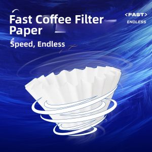 COFFEE PLUS | Quick Filter Paper For Drip Coffee Wave Type