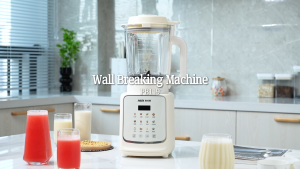 1650ml Wall Breaker Blender baby food blender Soy Milk Maker 8 Leaf 304 Steel Blade Whip Fine Without Slag Low Noise One Click Easy Cleaning Wall Breaking Machine juice blender
