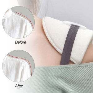 1pair Soft Padded Shoulder Pad Encryption Foam Shoulder Pads For Blazer T-shirt Clothes