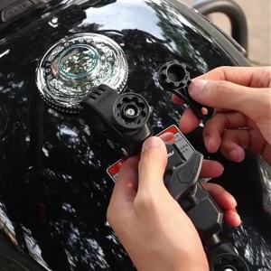MOTOWOLF | Universal Flexible Motorcycle Mount Camera Clamp