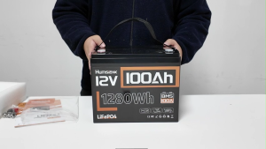 [Ready Stock / 24H Ship] HumsiENK Power 12.8V 100Ah LiFePO4 Battery Lithium Deep Cycle for Solar System RV Camper Marine Boat UPS | Lightweight & Long Lifespan | Solar Battery Lifepo4 Battery 12v100ah DIY Lithium A+ Battery Rechargeable
