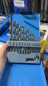 FUKA ชุดดอกสว่านเจาะเหล็ก 13 ตัวชุด HI SPEED STEEL DRILL BIT SET 1/16"-1/4"