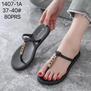 Sandal jepit jelly hitam  Sendal Karet Cewek hitam - kylosh