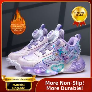 KUOBURENSHENG | Breathable Anti-Slip Glowing Princess Shoes