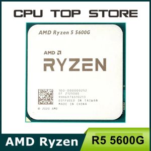 AMD | AMD Ryzen 5 5600G 6 Core 12 Thread APU with Radeon Vega 7 Graphics 3.9GHz Boost AM4 65W Unlocked Without Cooling Fan