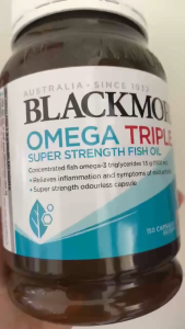 Blackmores Omega Triple Super Strength Fish Oil 150 Capsules