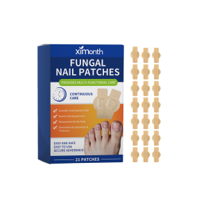 Ximonth Fungal Nail Patches Breathable Thickness Discolored Broken Nail Repair Overnight Nail Care Products Toenail Fungus Patch