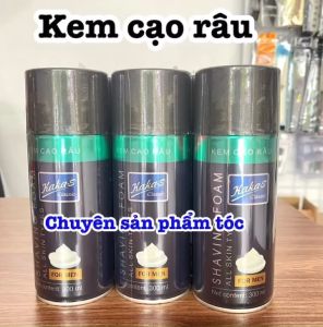 Bọt cạo râu KAKAS chuẩn công ty mới 300ml kem cạo râu