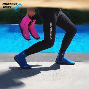Non-Slip Waterproof Surfing Scuba Diving Beach Snorkeling Wading Sandproof Anti-Cut Thick Bottom Long Boots 5mm Dive Boots