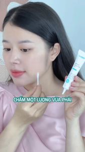 Kem giảm mụn nhanh 24h BEUACNES PLUS mụn trứng cá chiết xuất rau má hỗ trợ mờ thâm mụn sáng da dung tích 15g