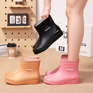 JIFANPAUL | Waterproof Womens Rain Boots Anti-Slip Durable