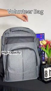 VOLUNTEER 18.5inch Laptop Backpack Fashion School Bag High School College Students Bags Large Capacity High Quality JB95220