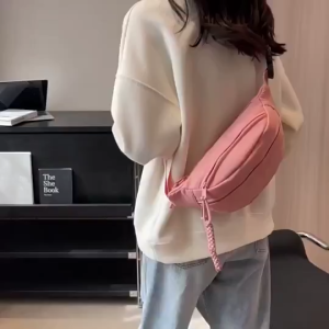 Popular Dumpling Crossbody Bag New Nylon Messenger Bag Fashion Casual Shoulder Bag Student Simple