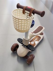 Universal Childrens Scooter Basket Front Bicycle Cool Riding Basket Scooter Accessory Toy for Boys And Girls