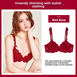 Miss Curiosity | Breast Minimizing Anti Sagging Summer Lace Bra Set