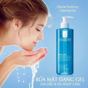 Sữa rửa mặt L`a R.oc`he-Po`say E.ffa`clar 400ml cho da dầu mụn nhạy cảm