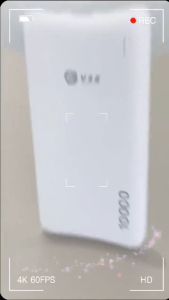 V2S PB10B 10000mah Dual Input Output Slim Fast Charger Portable Power bank