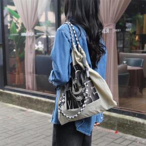 Túi Vải Canvas Thêu Hình Chuột Mickey Thân Thiện Với Môi Trường Túi Đeo Chéo Vai Đơn Đi Làm Cho Nữ Túi Đựng Đồ Dùng Cá Nhân