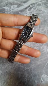 Đồng hồ nữ Amie mặt hình chữ nhật second hand si nhật- đã qua sử dụng