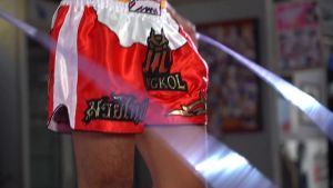 หนา2ชั้น กางเกงมวย กางเกงนักมวย กางเกงผ้าซาติน กางเกงมวยผู้หญิง กางเกงมวยผู้ชาย มวยไทย เกงชกมวย